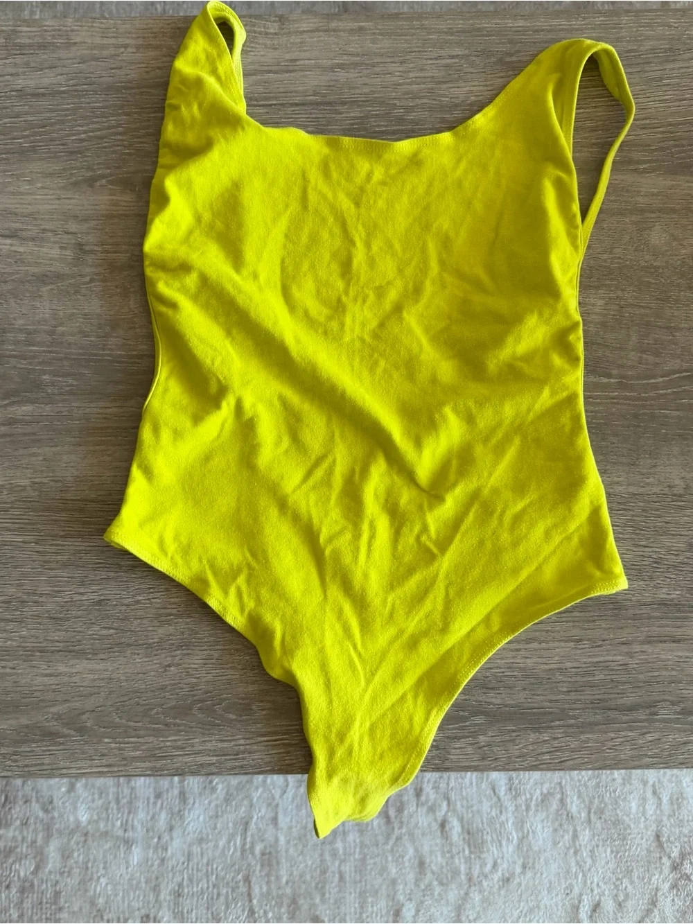 American Apparel One-Piece suit - Yellow